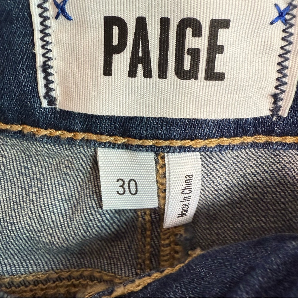 PAIGE Federal Denim Shorts - Picture 10 of 11
